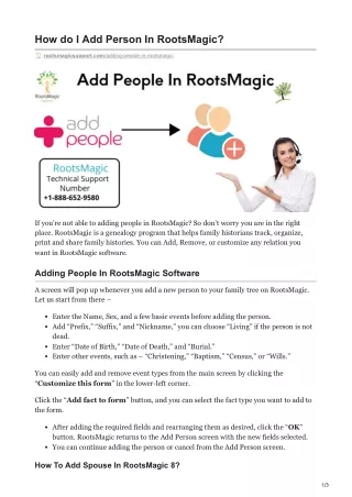 rootsmagicsupport.com-How do I Add Person In RootsMagic