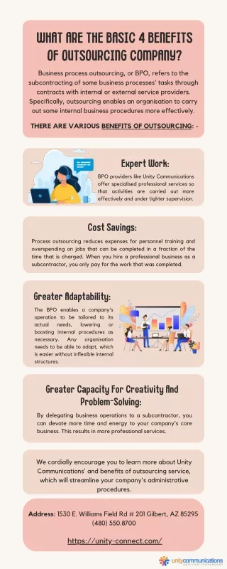 What Are The Basic 4 Benefits Of Outsourcing Company?