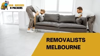 Removalists Melbourne | Sam Movers N Packers