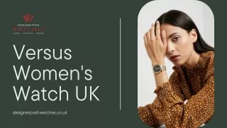 Versus Women's Watch UK