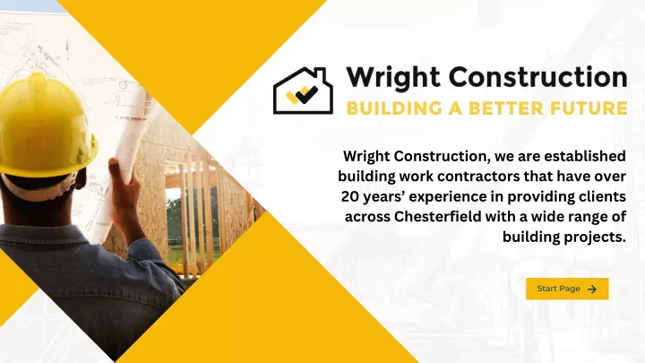 wright construction we are established building