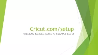 cricut.com/setup
