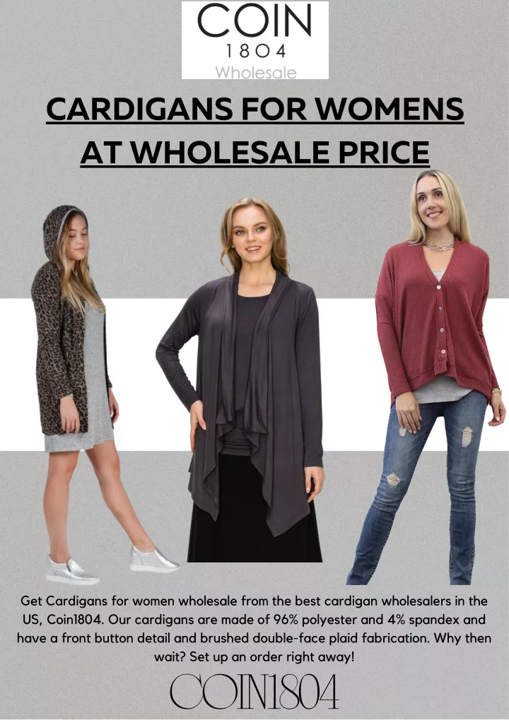 cardigans for womens at wholesale price