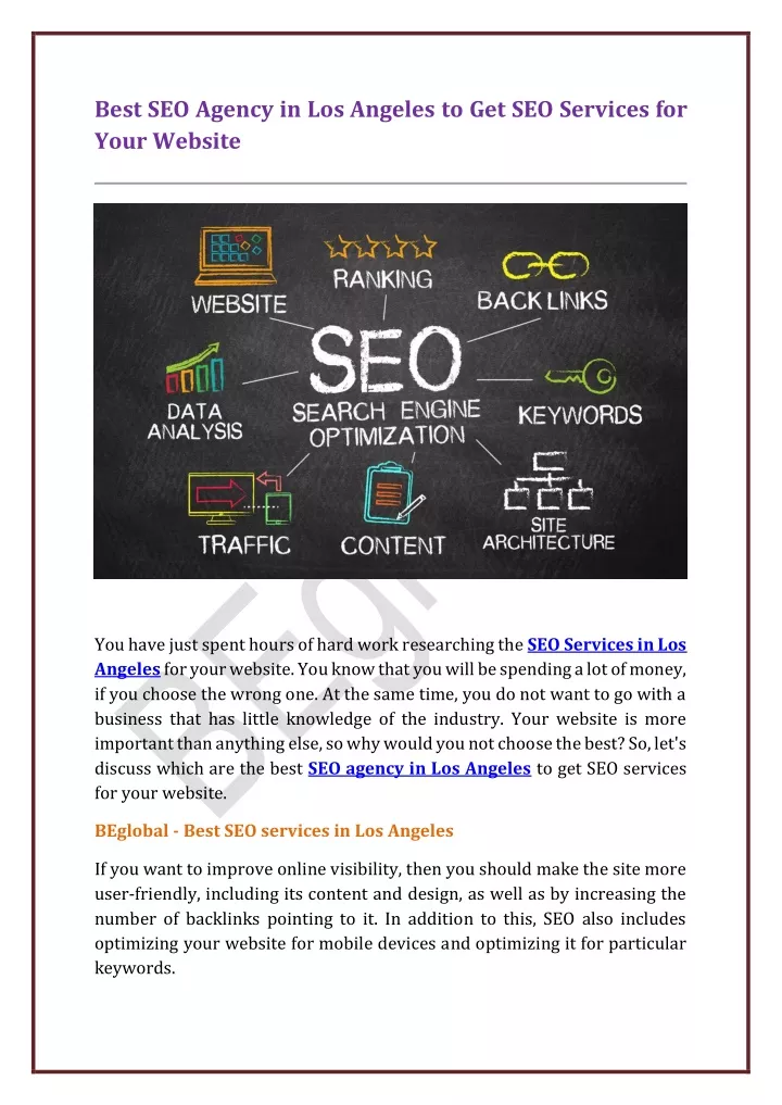 best seo agency in los angeles