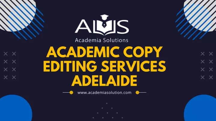 academic copy editing services adelaide