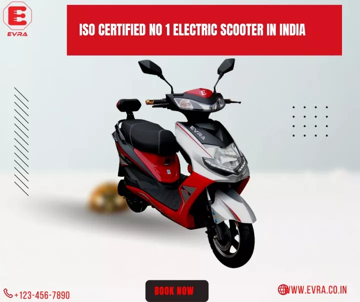iso certified no 1 electric scooter in india