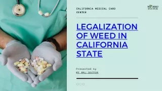 California weed legalization