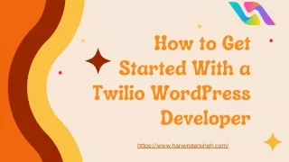 How to Get Started With a Twilio WordPress Developer