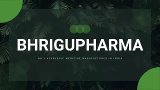 Best Ayurvedic Medicine Manufacturers in India