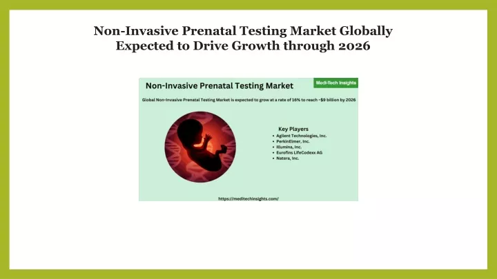 non invasive prenatal testing market globally