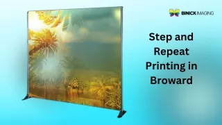 step and repeat printing in broward