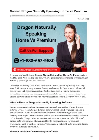 Nuance Dragon Naturally Speaking Home Vs Premium