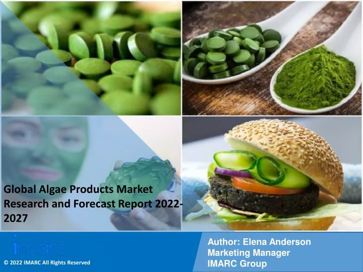 global algae products market research