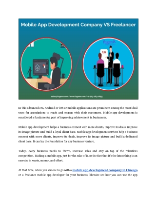 in this advanced era android or ios or mobile
