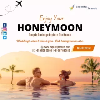 Weddings aren't about you. But honeymoons are | Enjoy Your Honeymoon Packages