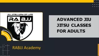 advanced jiu j i t s u c l a ss e s for adults