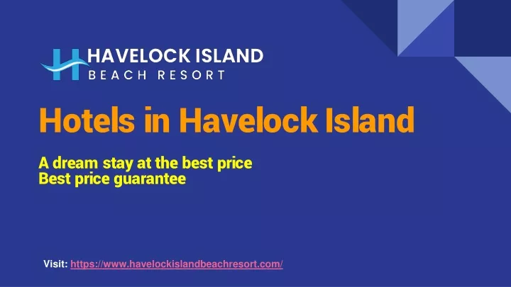 hotels in havelock island