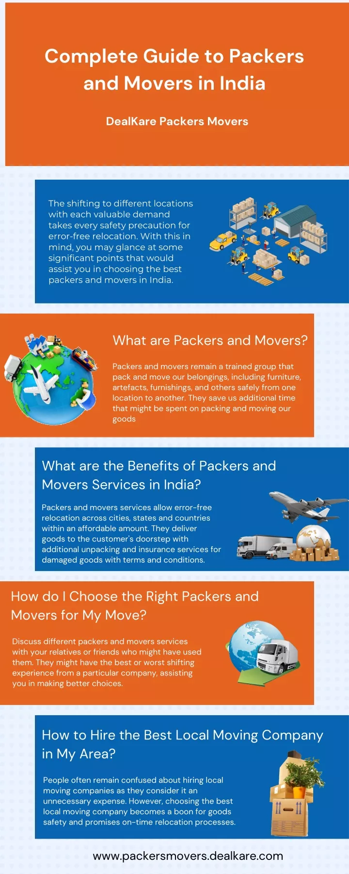 complete guide to packers and movers in india