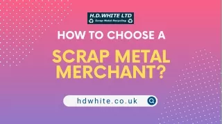 How to Choose a Scrap Metal Merchant?
