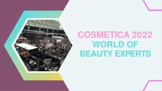 COSMETICA Berlin 2022  Exhibition stand builder for COSMETICA  expostandservices