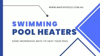 Swimming Pool Heaters