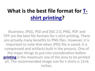 what is the best file format for t shirt printing