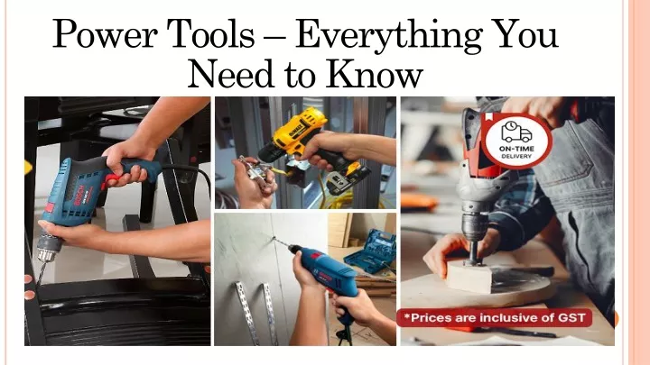 power tools everything you need to know