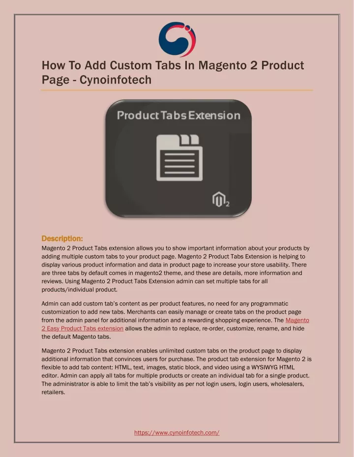 how to add custom tabs in magento 2 product page
