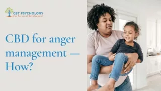 CBD for anger management — How