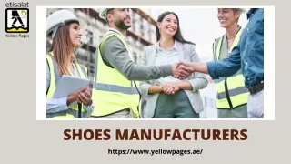 List of Shoes Manufacturers in UAE
