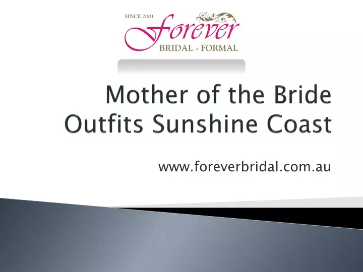 mother of the bride outfits sunshine coast