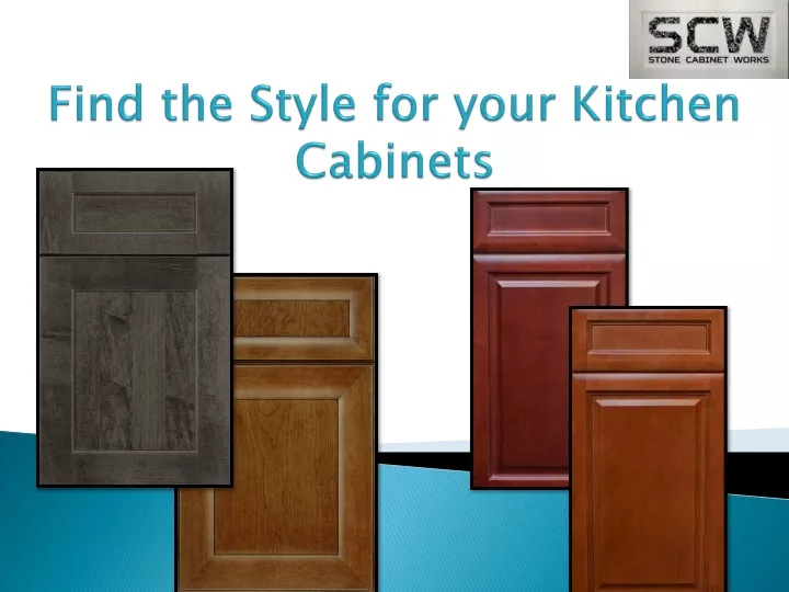 find the style for your kitchen cabinets