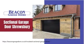 Investing in a sectional garage door this season