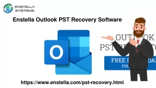 Enstella Outlook PST Recovery Software