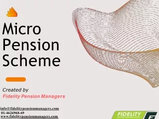 Micro Pension Scheme