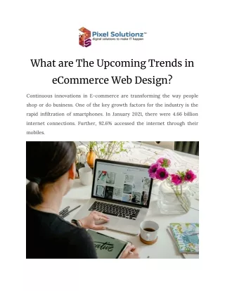 What are The Upcoming Trends in eCommerce Web Design_