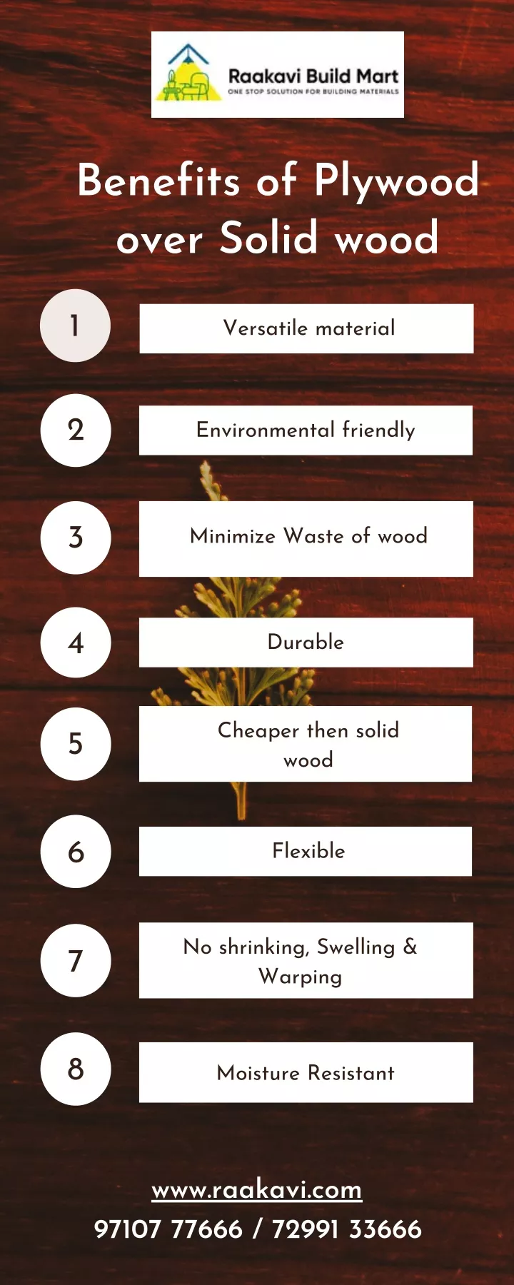 benefits of plywood over solid wood