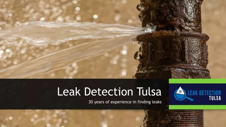leak detection tulsa