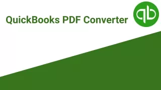 QB PDF Converter in Windows