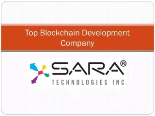 Top Blockchain Development Company