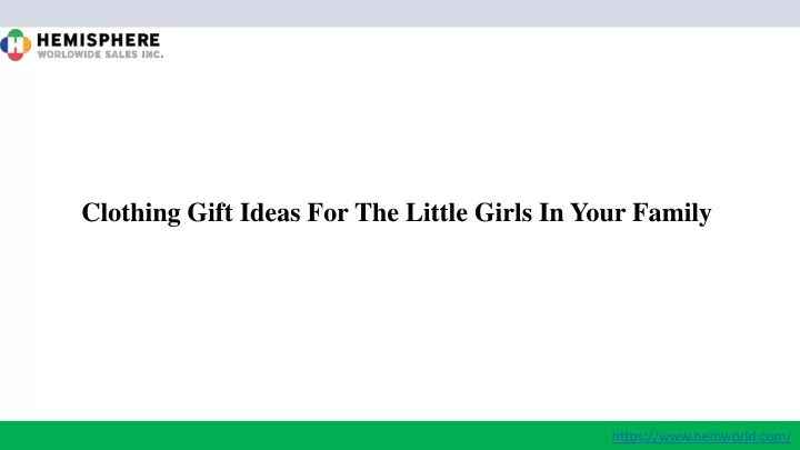 clothing gift ideas for the little girls in your