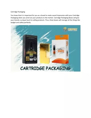 cartridge packaging