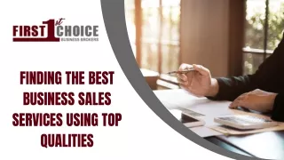Merge With Our Business Sales Services