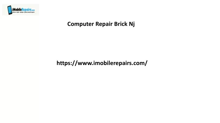 computer repair brick nj