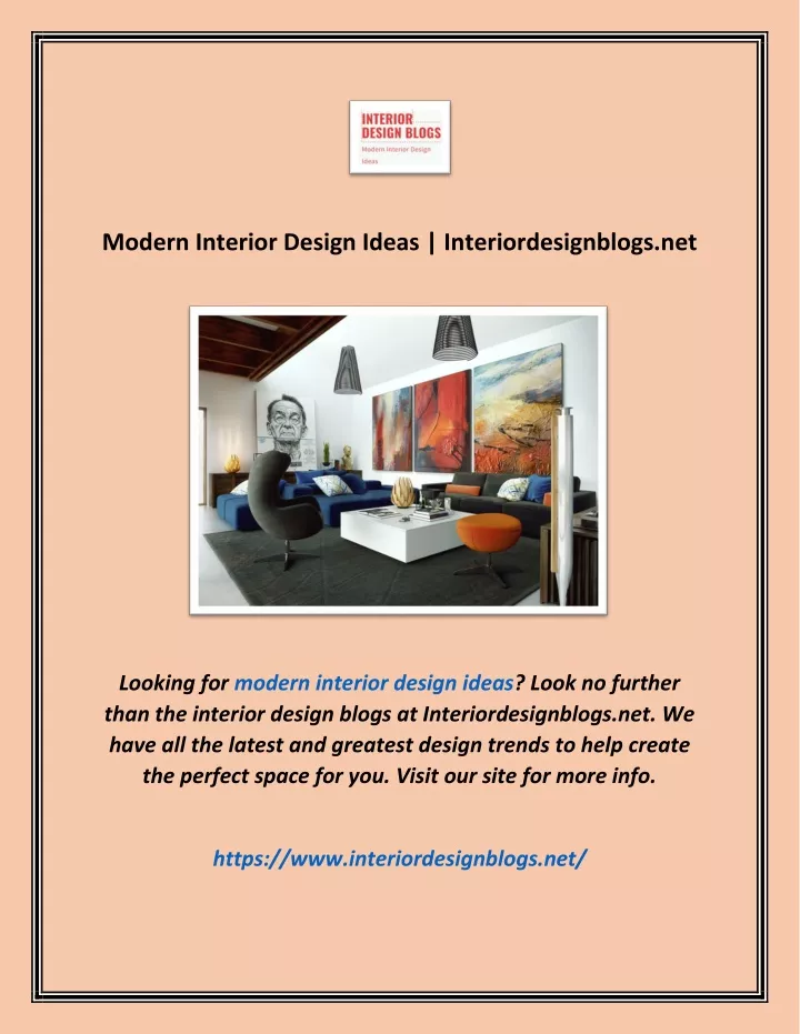 modern interior design ideas interiordesignblogs