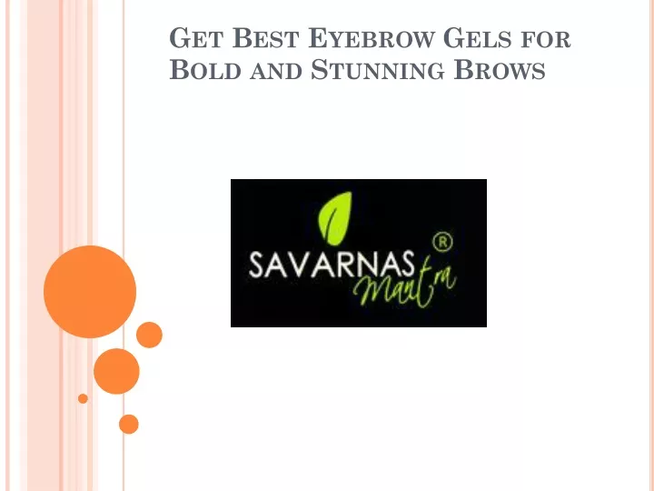 get best eyebrow gels for bold and stunning brows