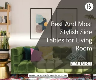 Best And Most Stylish Side Tables for Living Room