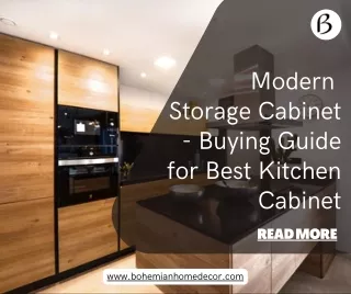 Modern Storage Cabinet - Buying Guide for Best Kitchen Cabinet