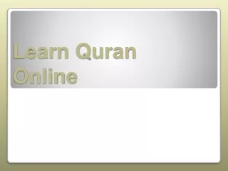 Learn Quran Online for kids and Adults - Book you one week free Classes Now