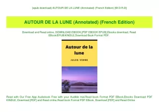 {epub download} AUTOUR DE LA LUNE (Annotated) (French Edition) [W.O.R.D]